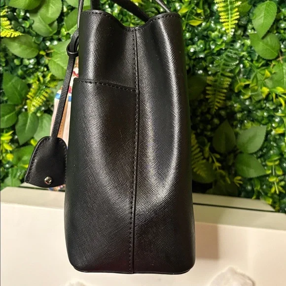 Kate Spade Black Saffiano Satchel Bag - Picture 4 of 12